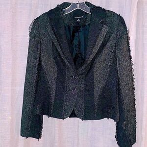 Insight Black and Grey Blazer